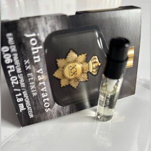 NWT John Varvatos XX Elixir sample vial